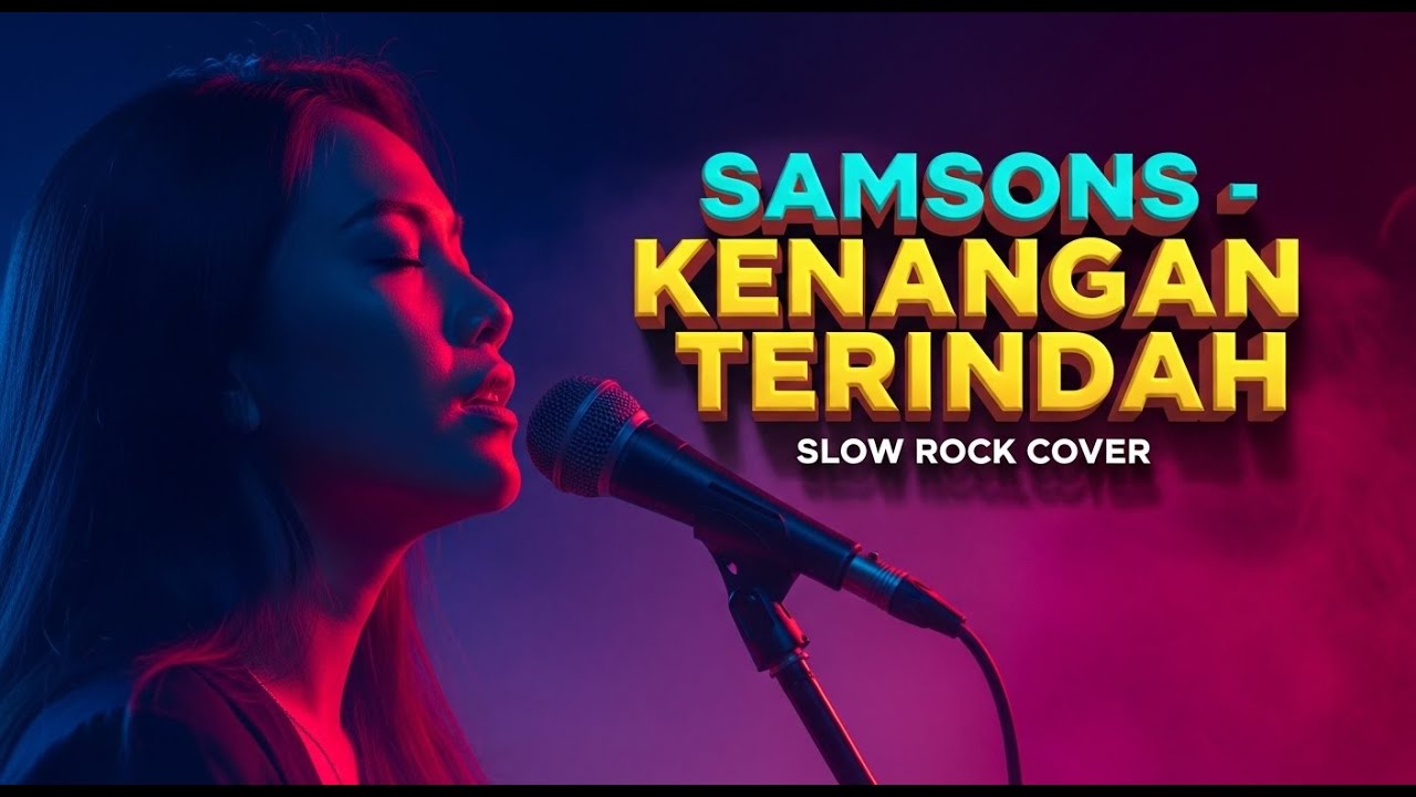 😭 SAMSONS - KENANGAN TERINDAH | Slow Rock Cover | Sedihnya Sampai Ke Hati!