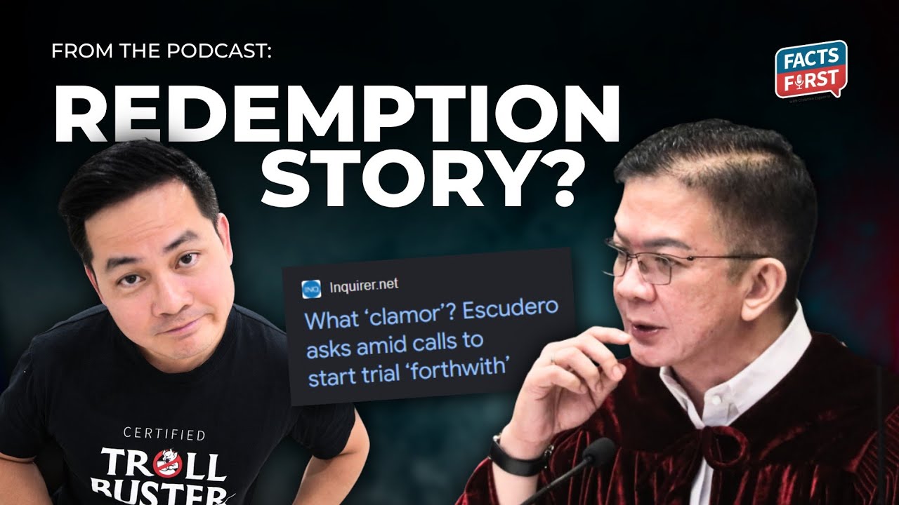 Can the impeachment trial rehabilitate Chiz Escudero's public image?