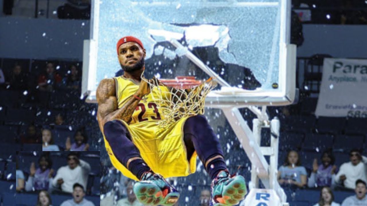 7 NBA Players That Broke The Backboard!