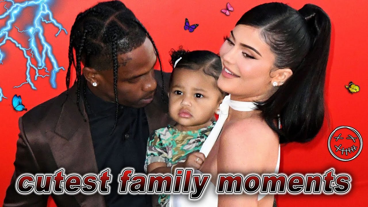 Cutest family moments - Stormi, Travis & Kylie