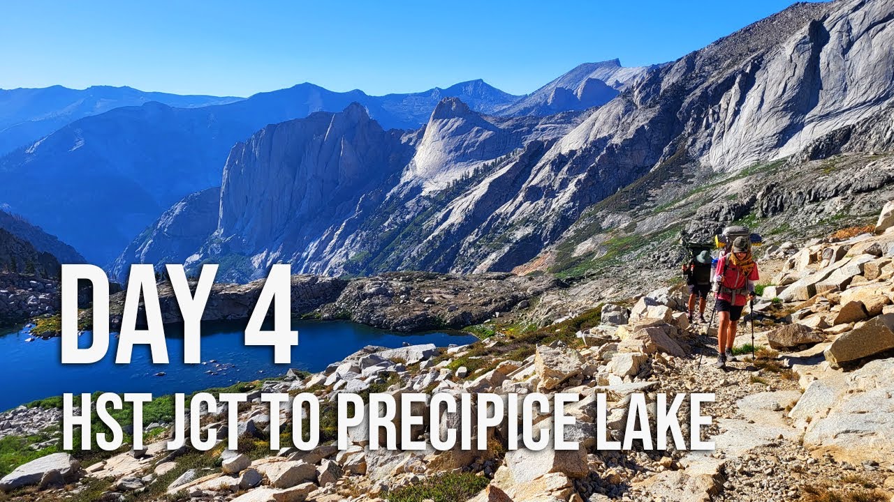 Day 4 - High Sierra Trail JCT to Precipice Lake (The Big SEKI Loop)