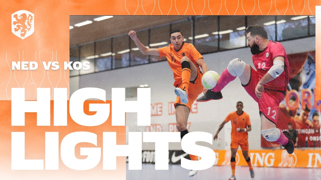 Highlights Oranje Futsal - Kosovo (05/04 2021)