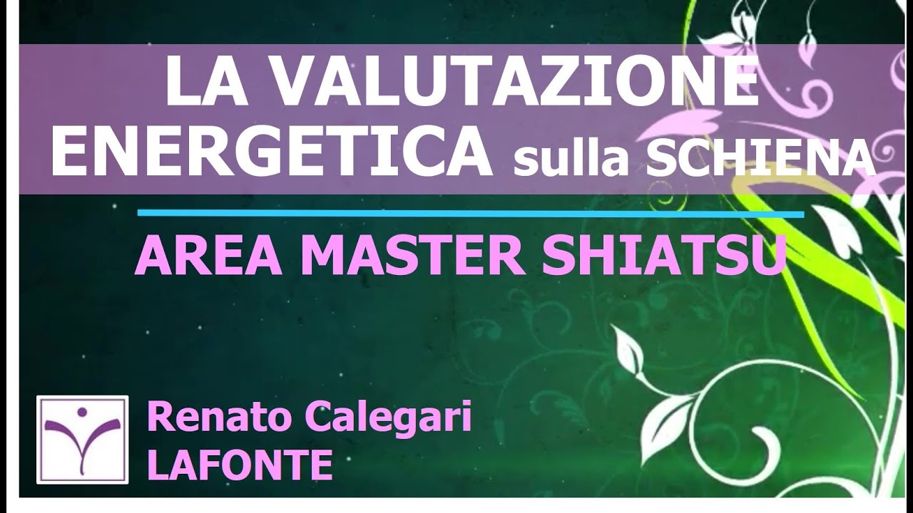 La valutazione energetica della schiena