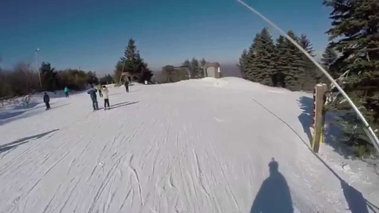 Camelback Mountain Skiing - All The Black Diamonds (Includes Trail Names)