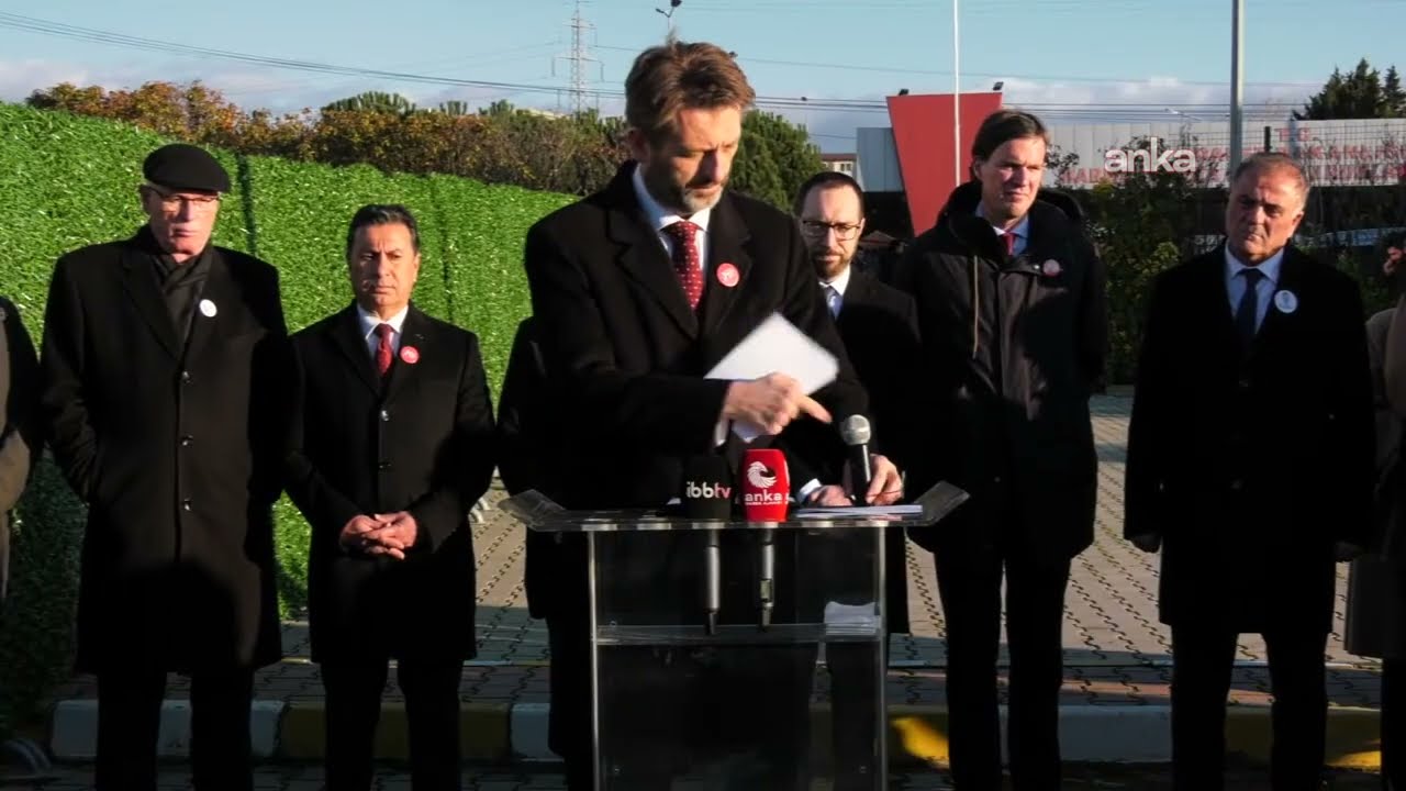 İBB Başkan Vekili Nuri Aslan ve Eurocities Heyeti, Silivri'de açıklama yapıyor / İstanbul #Canlı