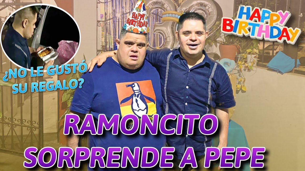 Así sorprendió Ramoncito a Pepe en su cumpleaños // Le gustó su regalo?