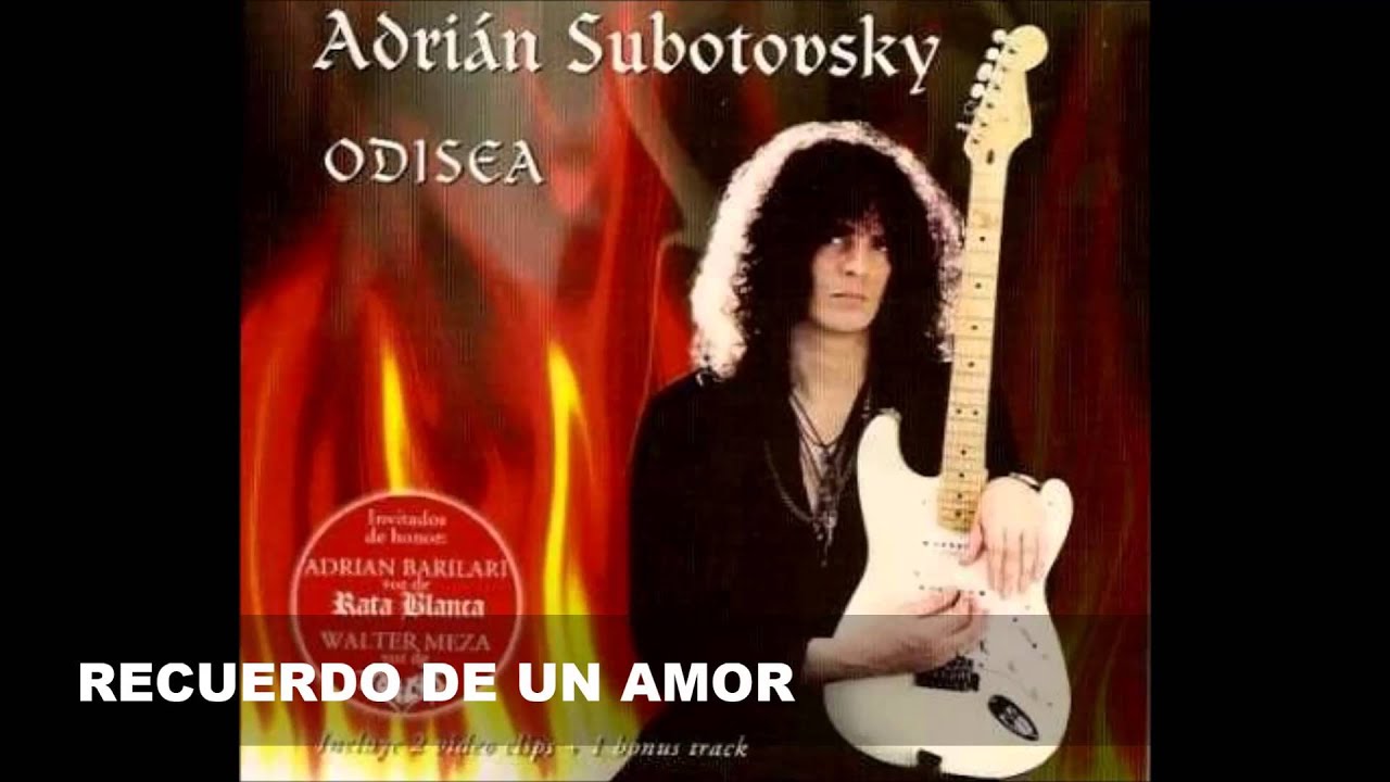 Adrian Subotovsky y Adrian Barilari - Odisea - Recuerdo De Un Amor