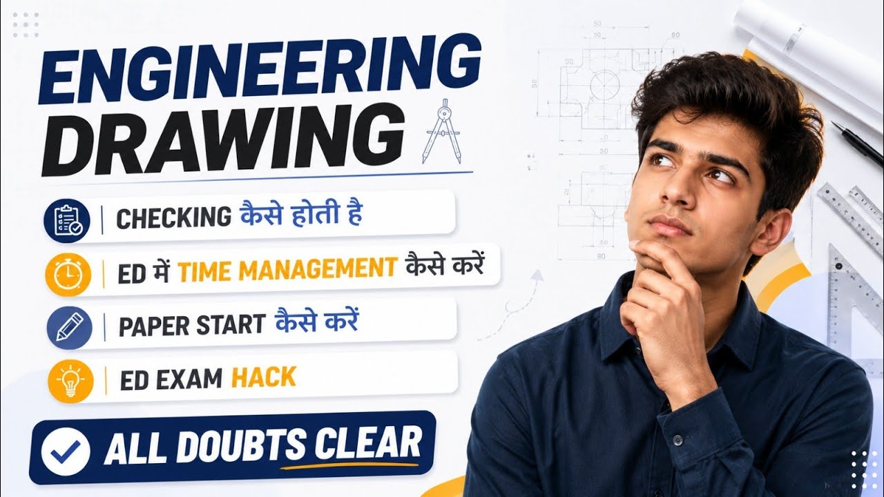 Engineering Drawing exam tips and hacks | RGPV Examination 