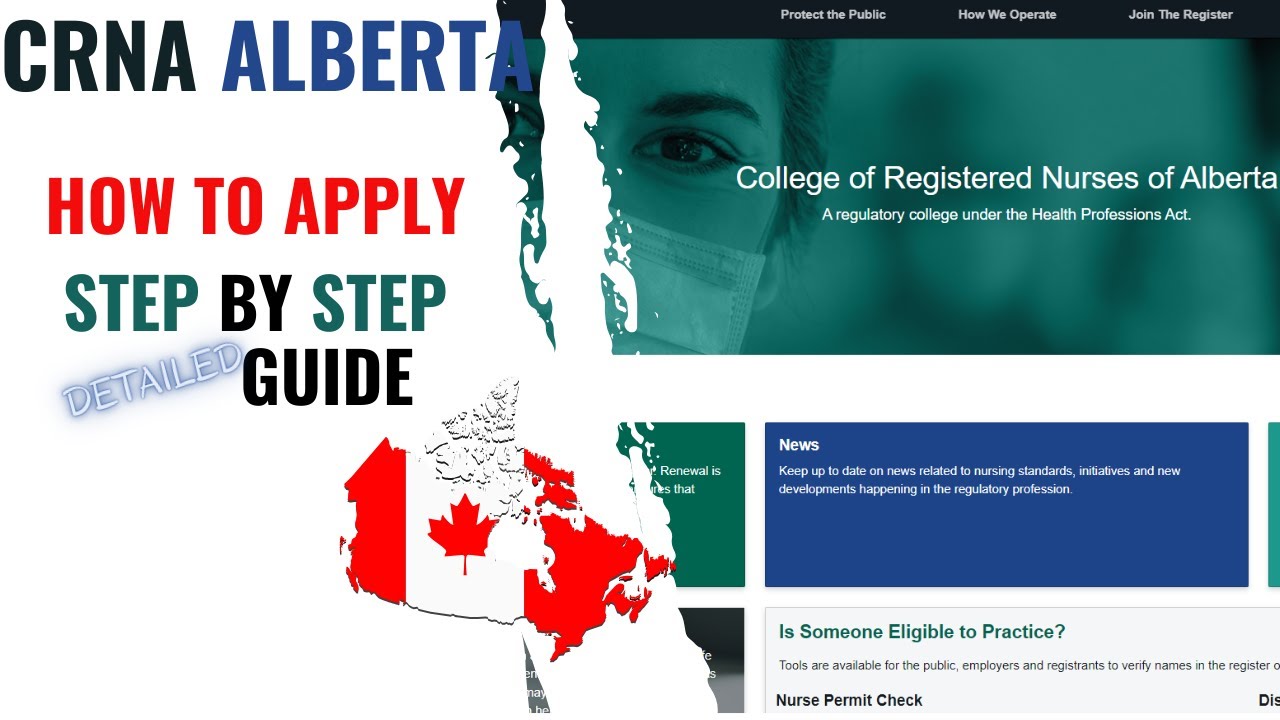 How to Apply to CRNA ALBERTA#STEPBYSTEP GUIDE!