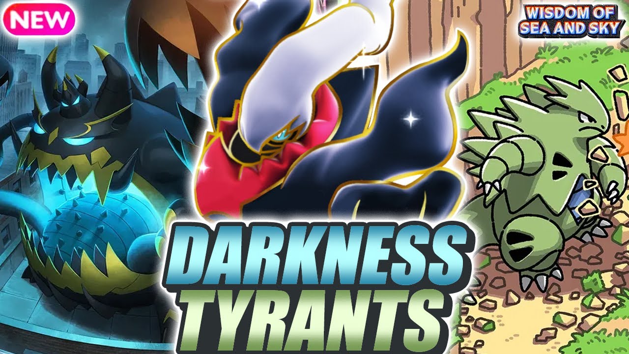 ULTIMATE DARKNESS COMBO ! New TYRANITAR is INSANE with GUZZLORD & DARKRAI ! - Pokemon TCG Pocket