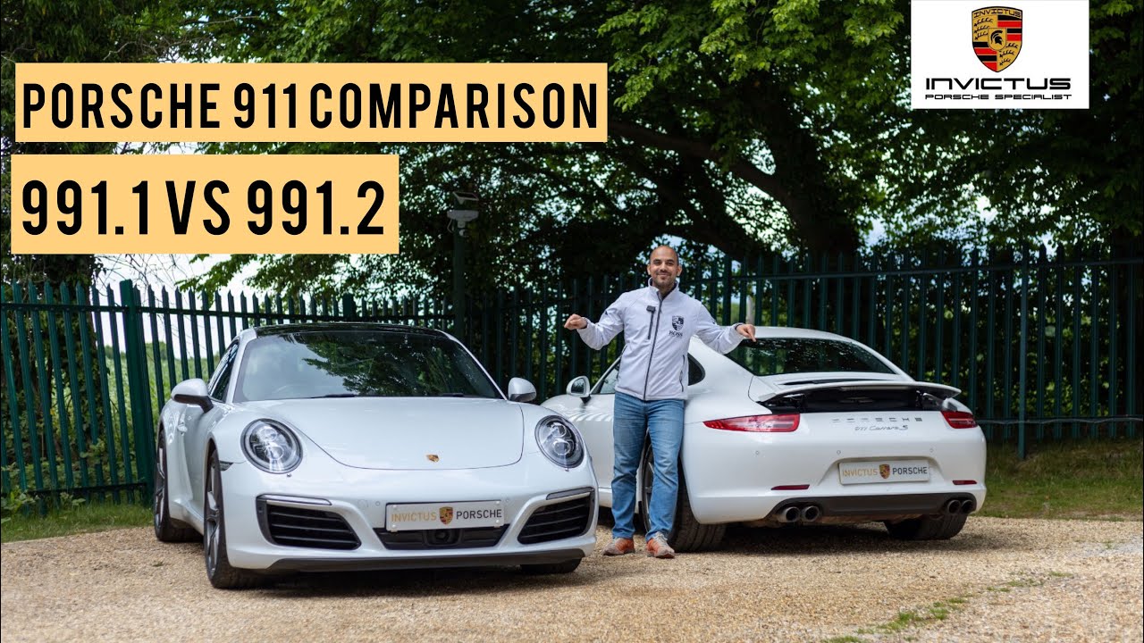 Сравнение Porsche 911 991 Gen 1 и Gen 2