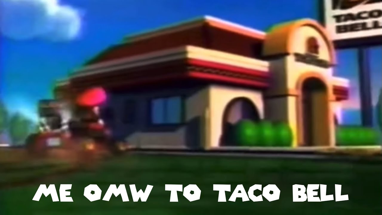 Mario slips on banana peel and crashes into Taco Bell then dies to an explosion