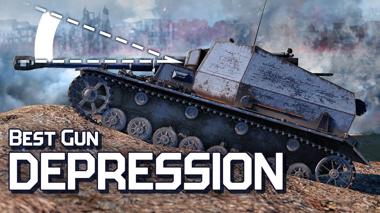 Best gun depression / War Thunder