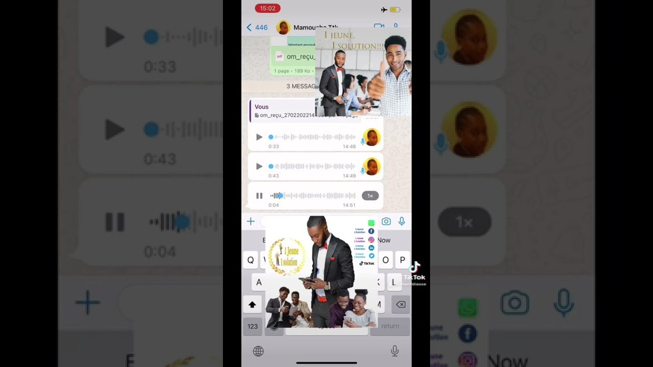 1 jeune 1 solution est toujours plus pr&egrave;s de la jeunesse, la jeunesse notre fiert&eacute; la jeunesse