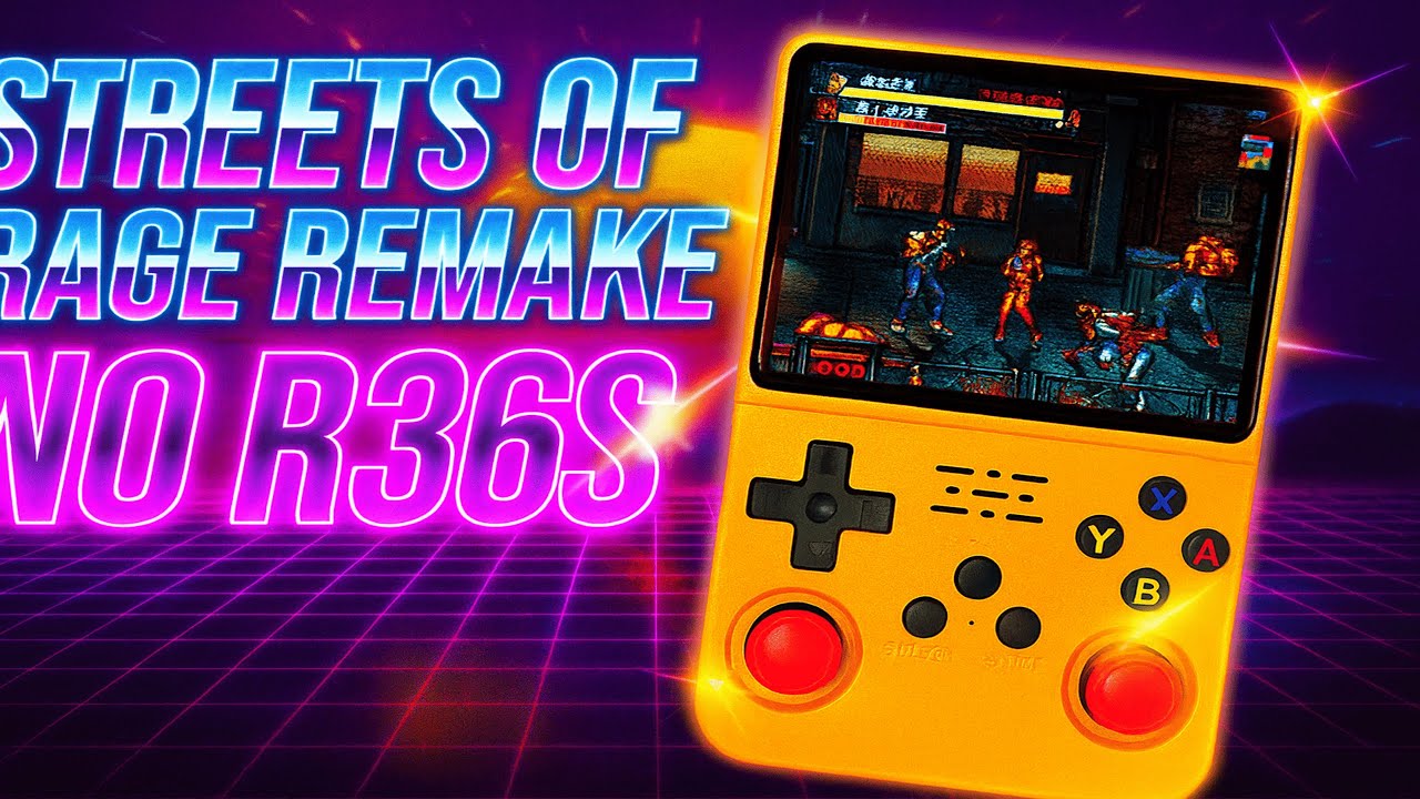 R36s - Streets of Rage Remake  Via PortMaster