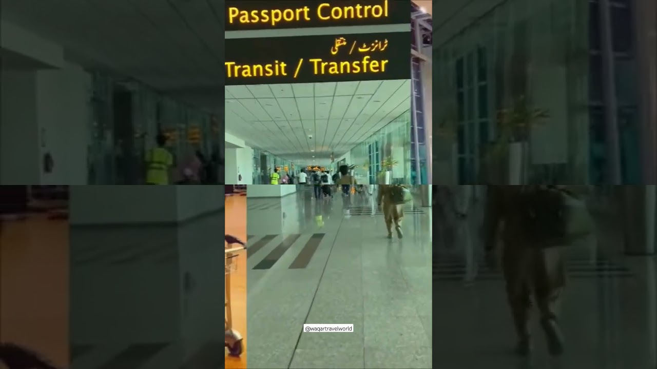 Islamabad international airport ✈️| departure time | @WaqarTravelWorld #europe #itly #subscribe