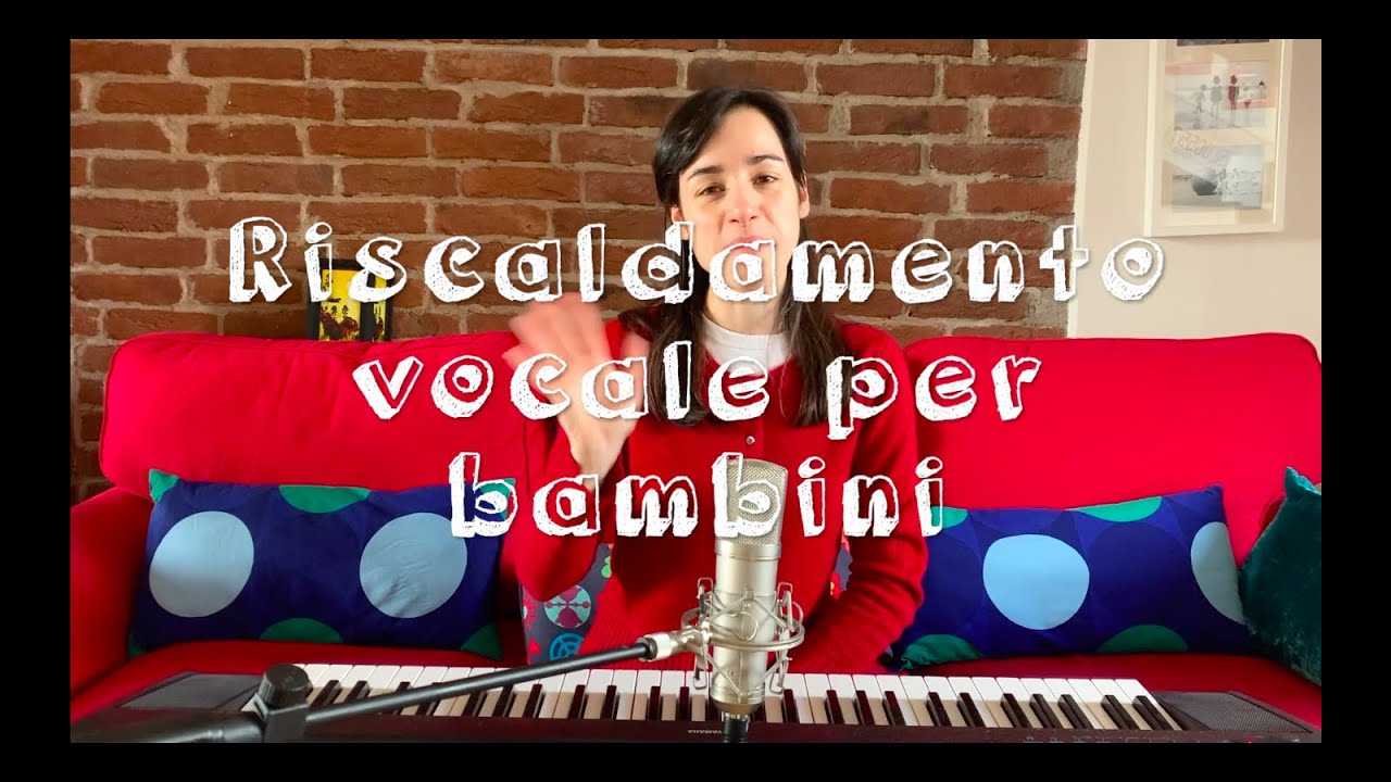 Riscaldamento vocale per bambini