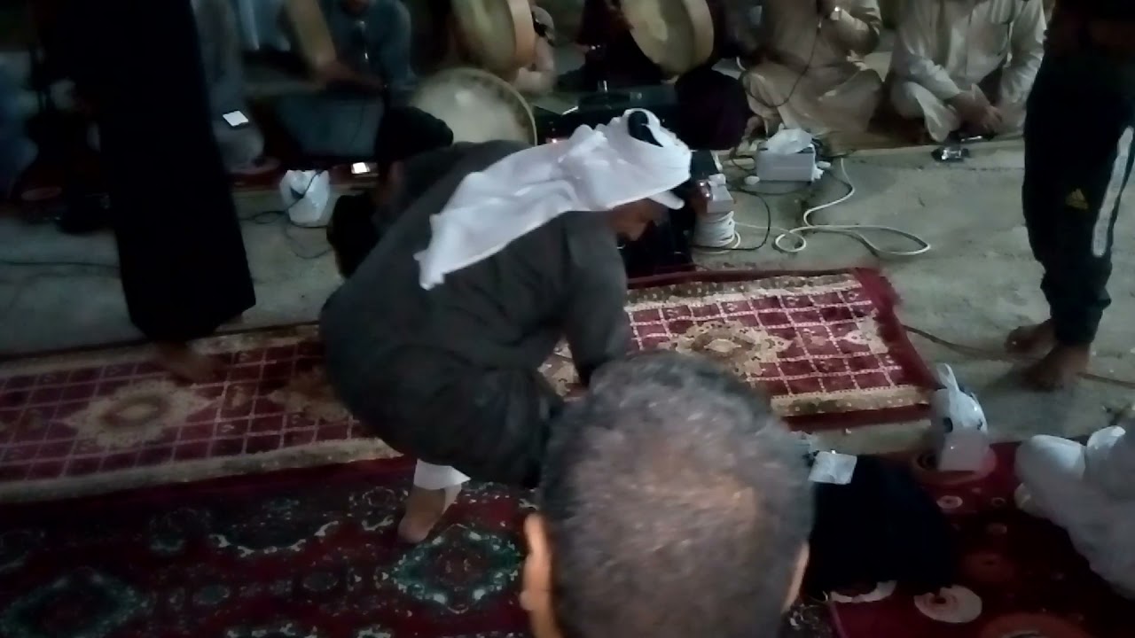 ف1 مديح بحق الساده النوامس بصوت المداح احمد السيد خالد الدخيل في تكيه السيد احمد النامس قريه العيثه
