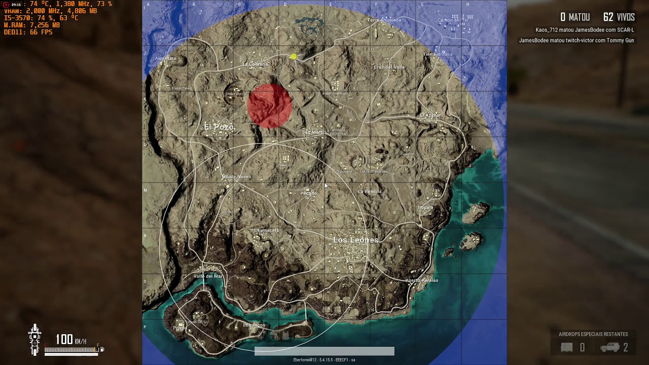 PUBG RX 580 + I5-3570 1080p ultra settings 2019