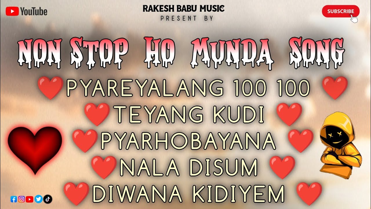 Ho Munda Collection Song || Non-Stop Ho Munda Song 2026 || Enjoy Ho Song || Nonstop 🔥