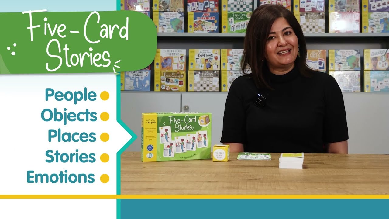 Five-Card Stories  A Language Game by ELi Publishing