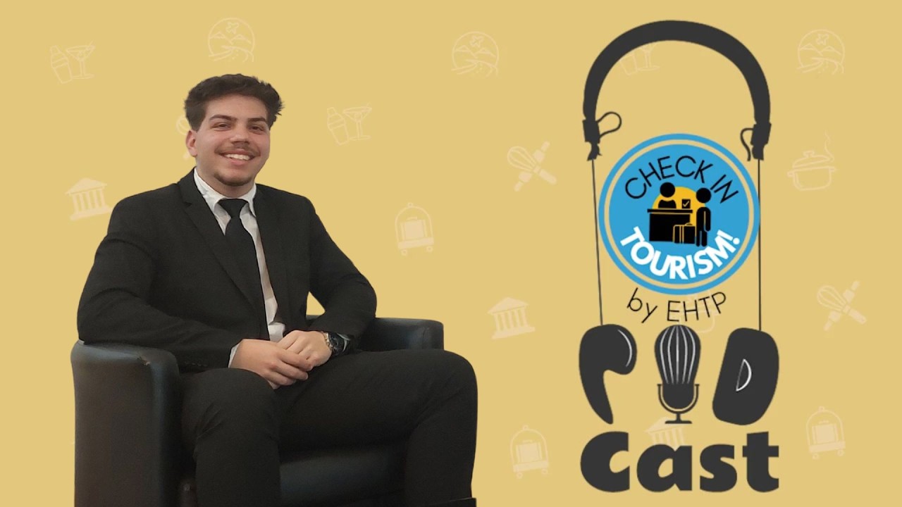 CHECK IN TOURISM – Ep. 125 – entrevista Pedro Costa – aluno do curso Gestão de Restauração Bebidas