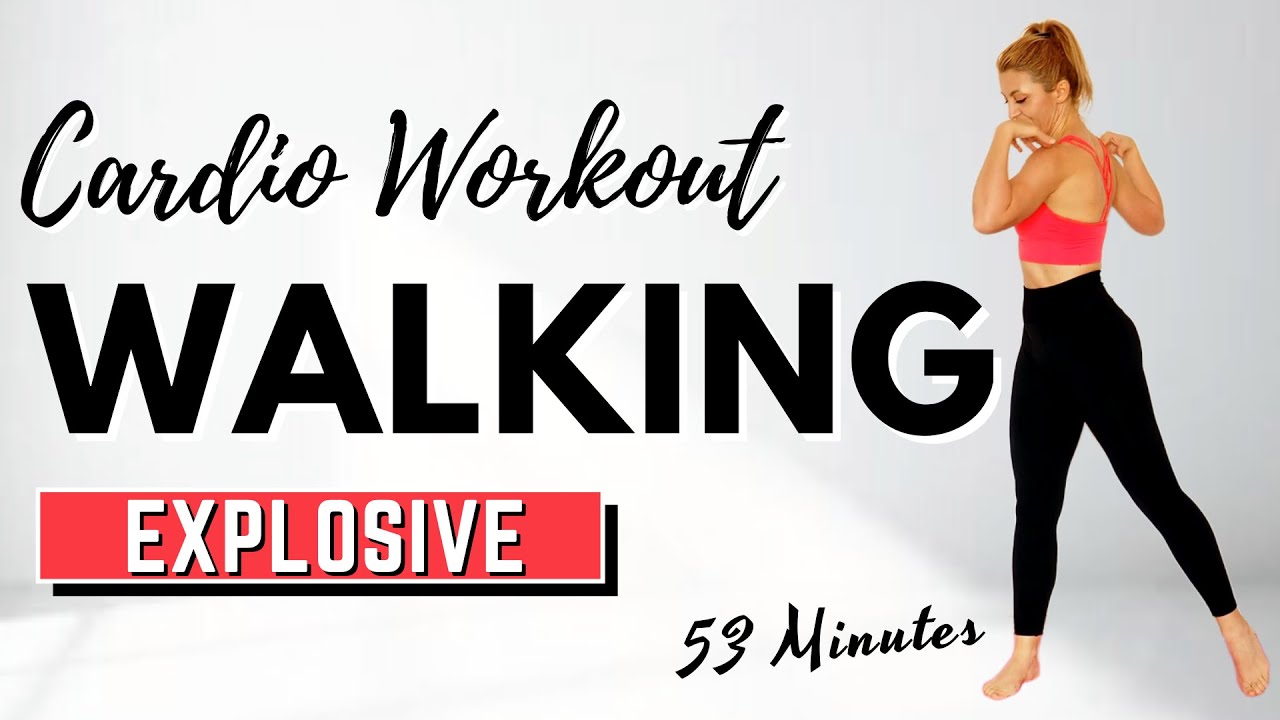 🔥EXPLOSIVE WALKING WORKOUT for WEIGHT LOSS🔥FAST PACED CARDIO WORKOUT🔥ALL STANDING🔥NO JUMPING🔥
