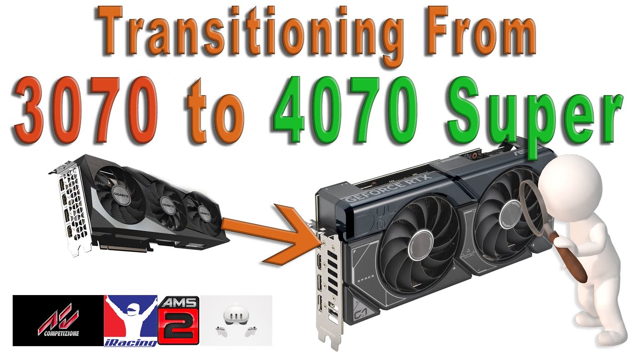 Transitioning from an RTX 3070 to an RTX 4070 Super! Does it improve Sim Racing in VR?