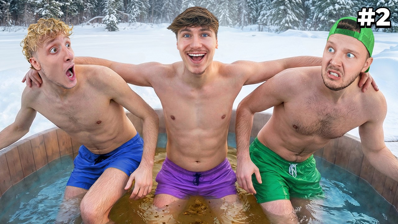 Kevko a Chié dans le Jaccuzi du Chalet... (VLOG #2)