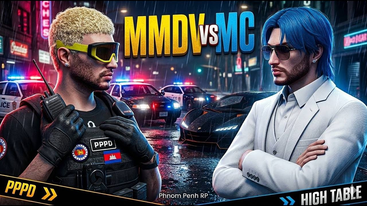 🔴LIVE - Police A bit then Gang Meeting #pprp #gta5 #roleplay #Khmer