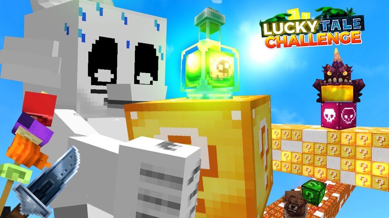 DESAFIO LUCKY BLOCK en HYTALE