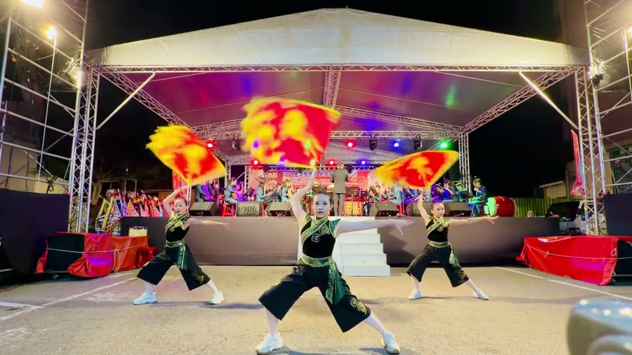 竹南龍鳳宮元宵晚會/苗栗青少年國樂團/新樂舞舞團/將軍令
