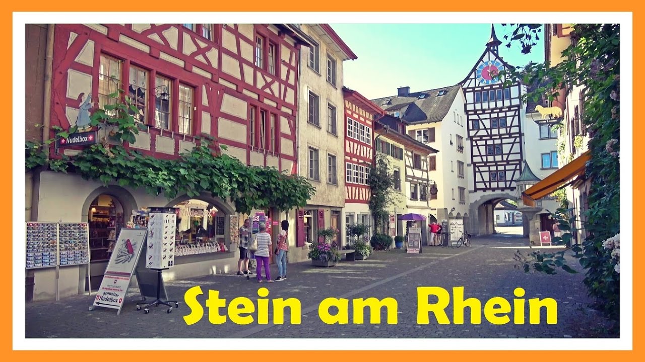STEIN AM RHEIN: que ver en el pueblo más bonito y las Rhin Falls | Suiza 16# | Switzerland | Schweiz