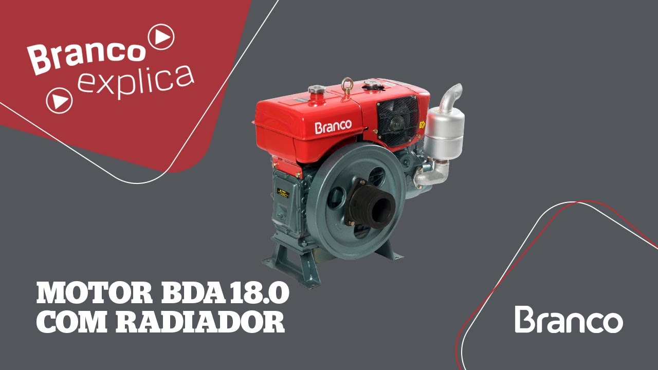 Branco Explica: Saiba como MONTAR e USAR o Motor BDA 18.0 com Radiador