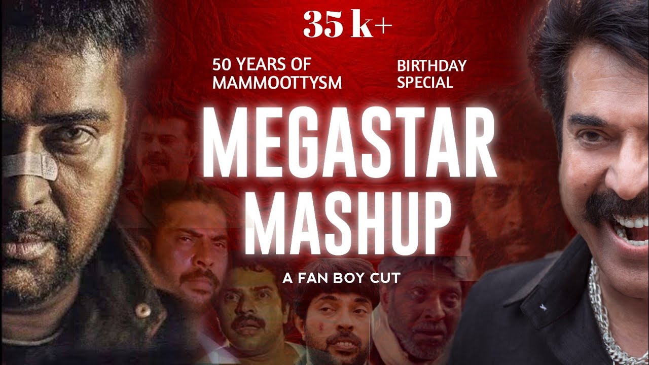 MEGASTAR MASHUP | 50 YEARS OF MAMMOOTTYSM |BIRTHDAY SPECIAL| #50yearsofmammoottsym #frameratestudio