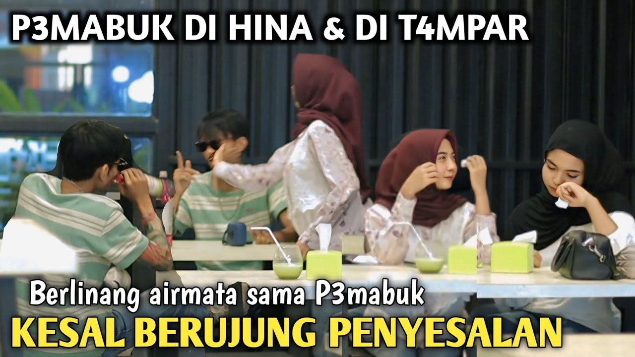 PRANK MABUK, SHOLAWAT!! DI T4MPAR & DI HINA,KESAL BERUJUNG PENYESALAN
