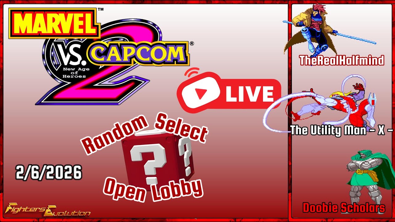 Mvc2 Open Ramdom Select Lobby