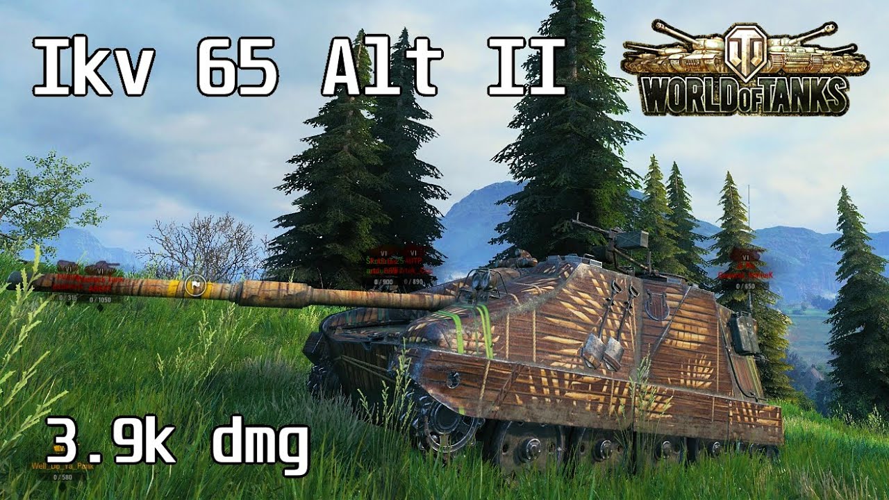 Ikv 65 Alt II, 3.9K Damage, 6 Kills, Westfield - World of Tanks