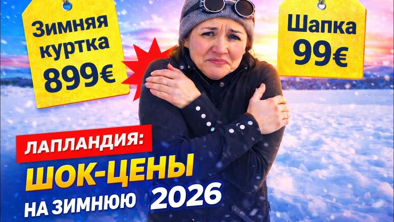 Одежда зимой в Лапландии и реальные цены!