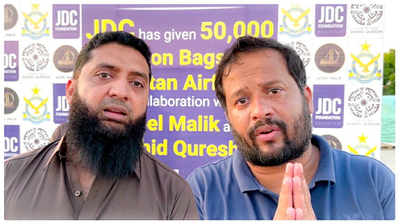 Pakistan's biggest grand ration drive in which 50,000