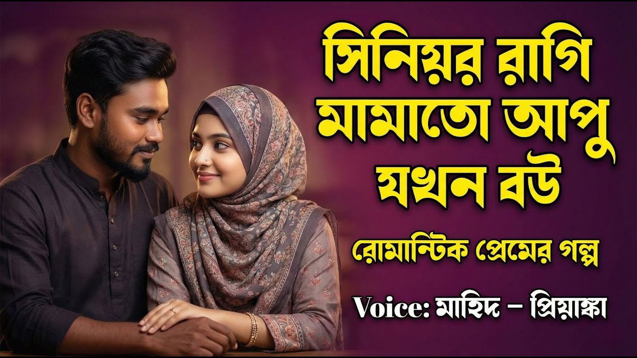 সিনিয়র মামাতো বোন যখন বউ | Voice of Mahid | Mahid & Priyanka | রোমান্টিক ভালোবাসার গল্প