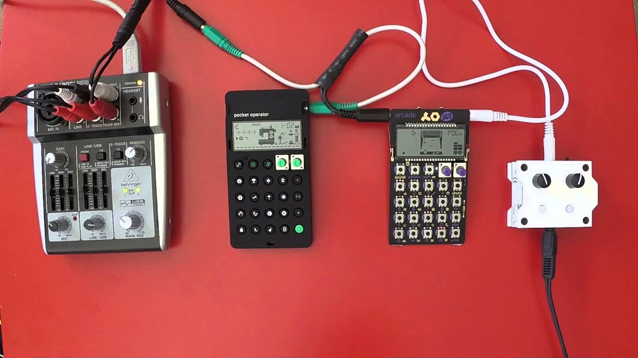 Improvising with Pocket Operators and Patchblocks