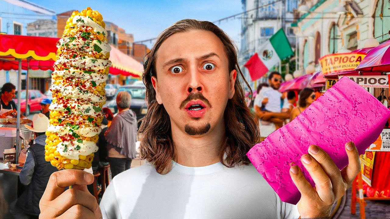Je teste la Street Food insolite du Mexique à Mexico City
