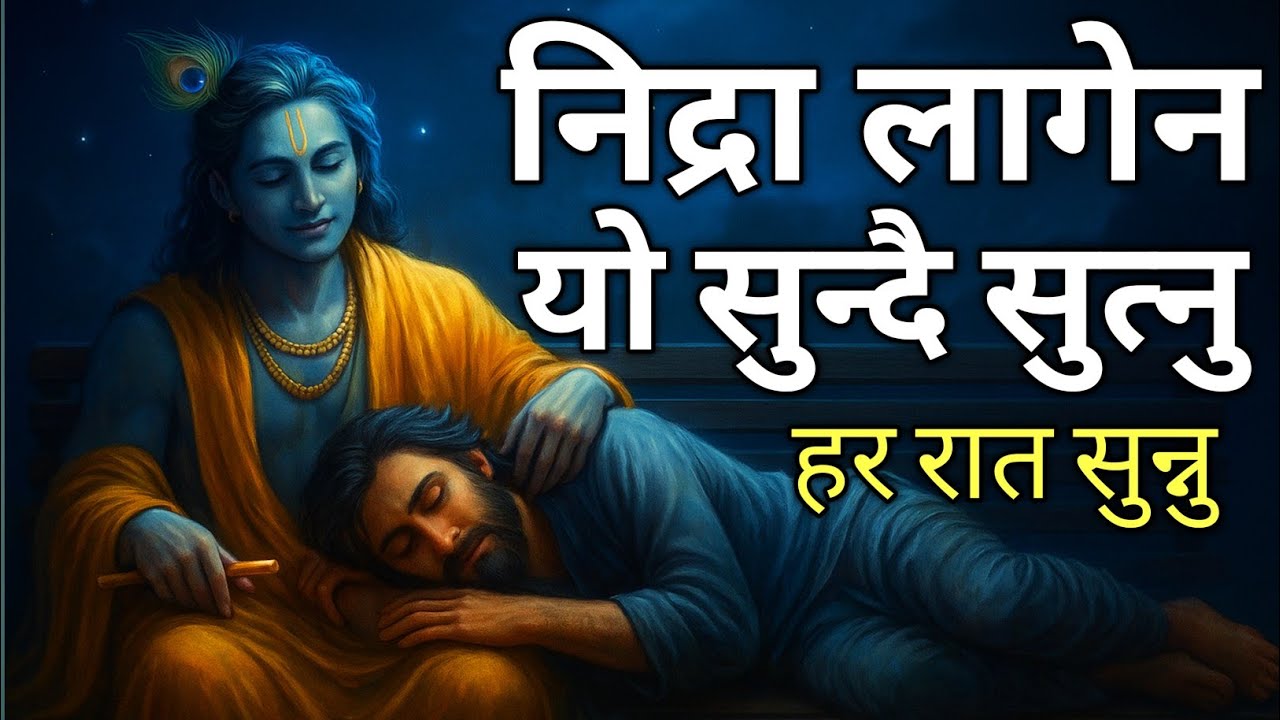 रातभरि निद्रा लाग्दैन? मन शान्त पार्ने गीताको ज्ञान | Spiritual Solution for Insomnia।bhagwat geeta