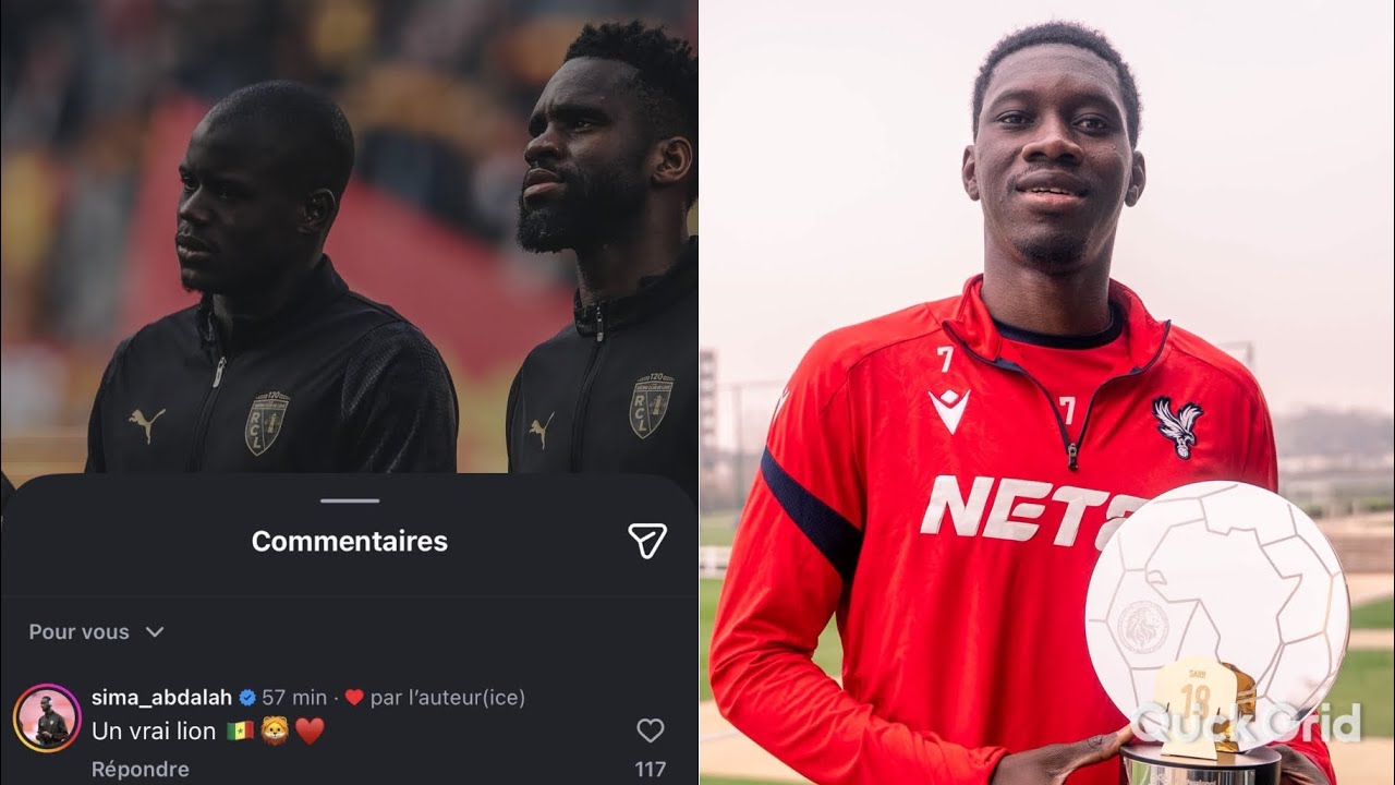 Abdallah Sima défend Malang Sarr en sélection! Ismaïla Sarr décoré en Premier League...