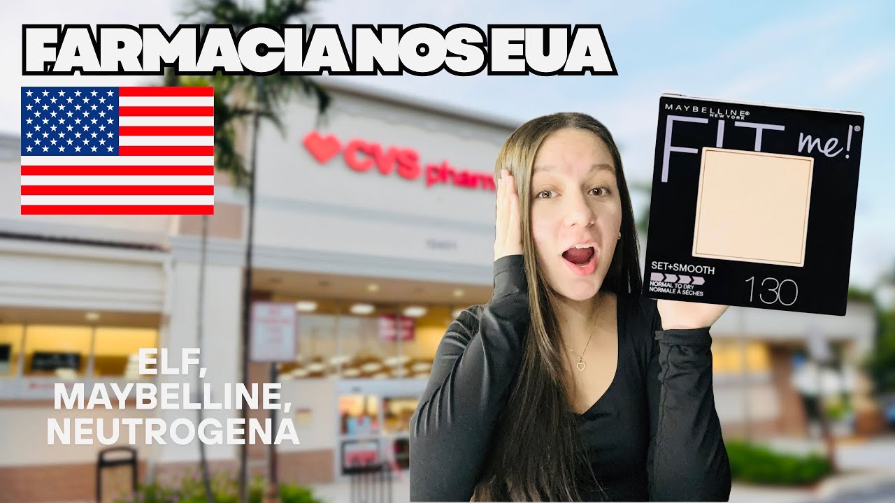 FUI NA CVS 🇺🇸 E SURTEI COM AS MAKES 😳💄
