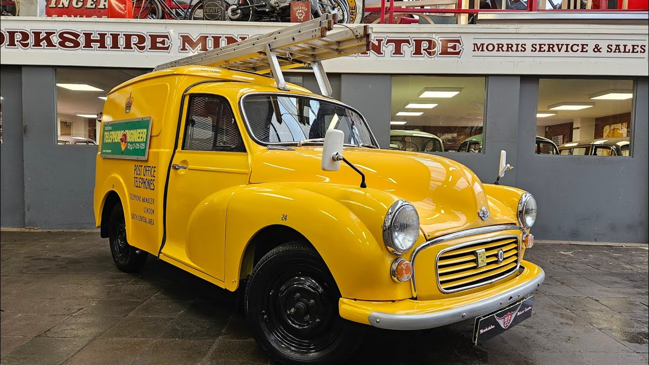 Iconic 1971 London GPO Morris Minor Van | Authentic Restoration Tour with Dan at WRCC