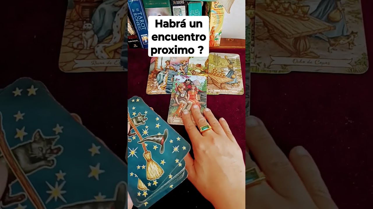 Habr&aacute; encuentro pr&oacute;ximo con esa persona #tarotinteractivo #amor #tarotreading #cartasdetarot #tarot