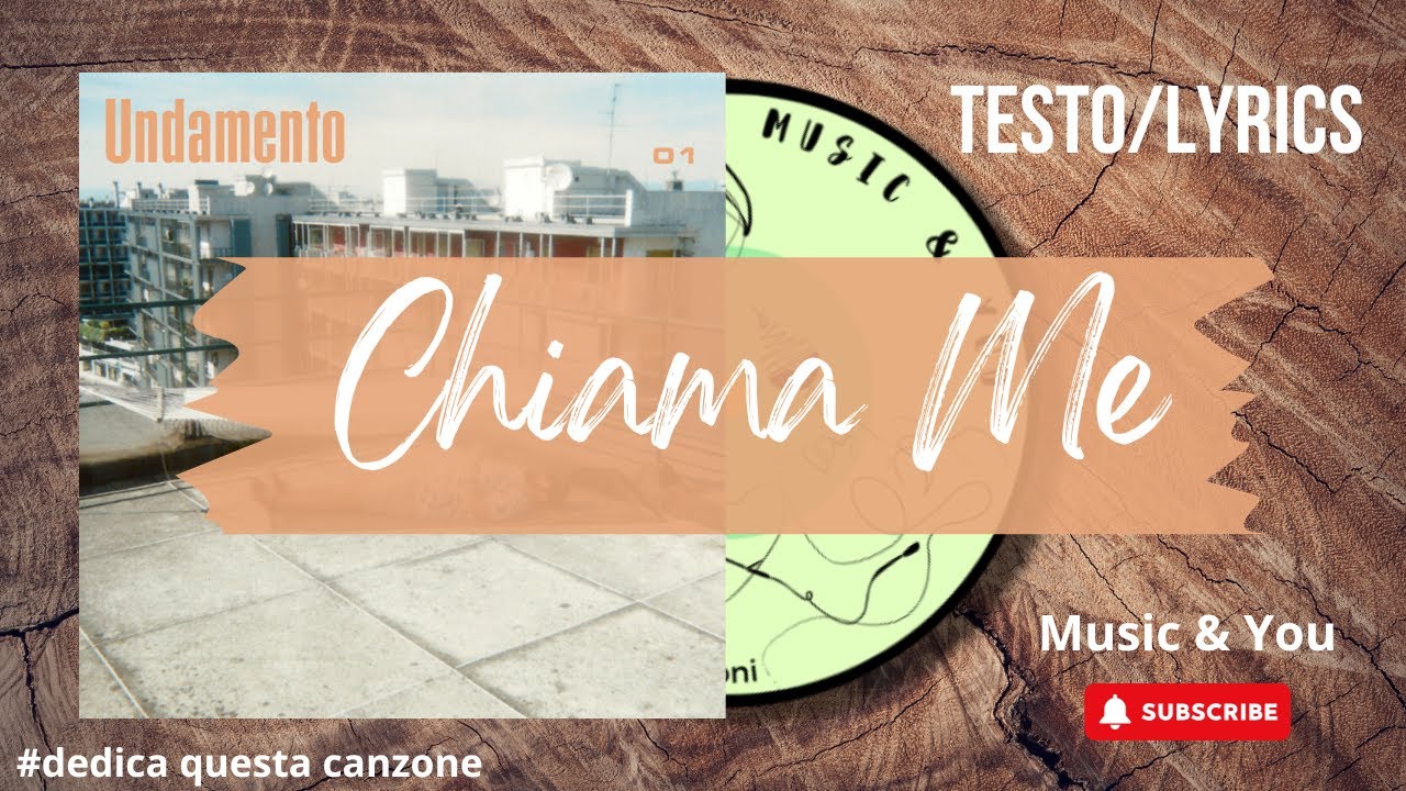 Chiama Me - Coez | Testo / Lyrics 🇮🇹