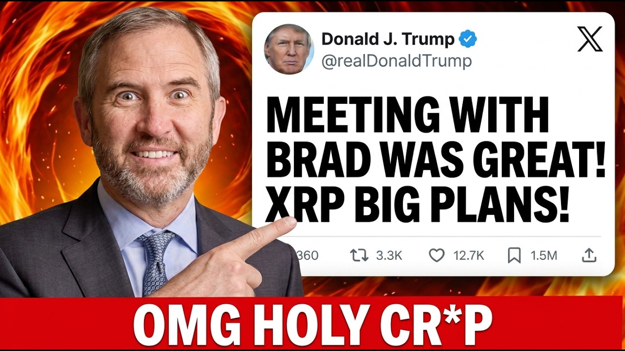 BRAD WŁAŚNIE SPOTKAŁ SIĘ Z TRUMPEM W SPRAWIE XRP?!??!!